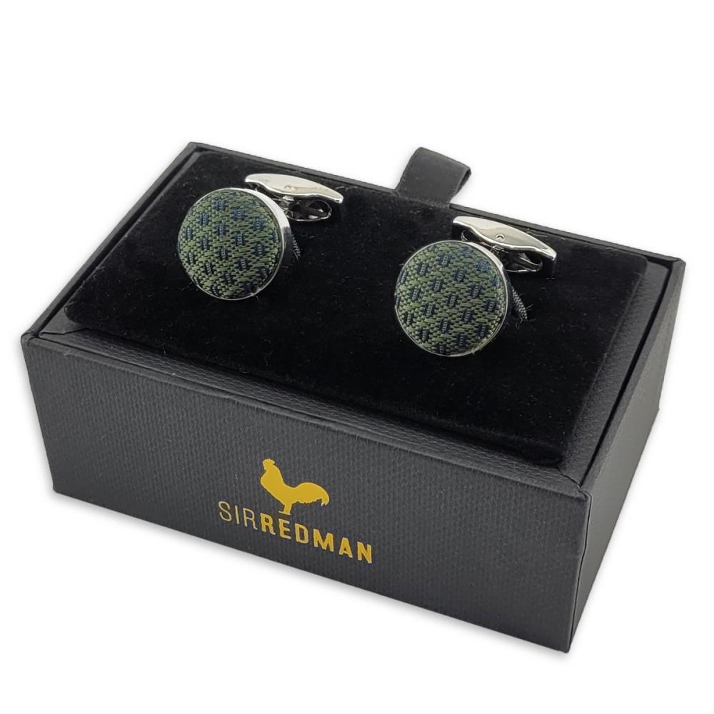 Manschettenknöpfe Majestic Mist Dark Green - 3