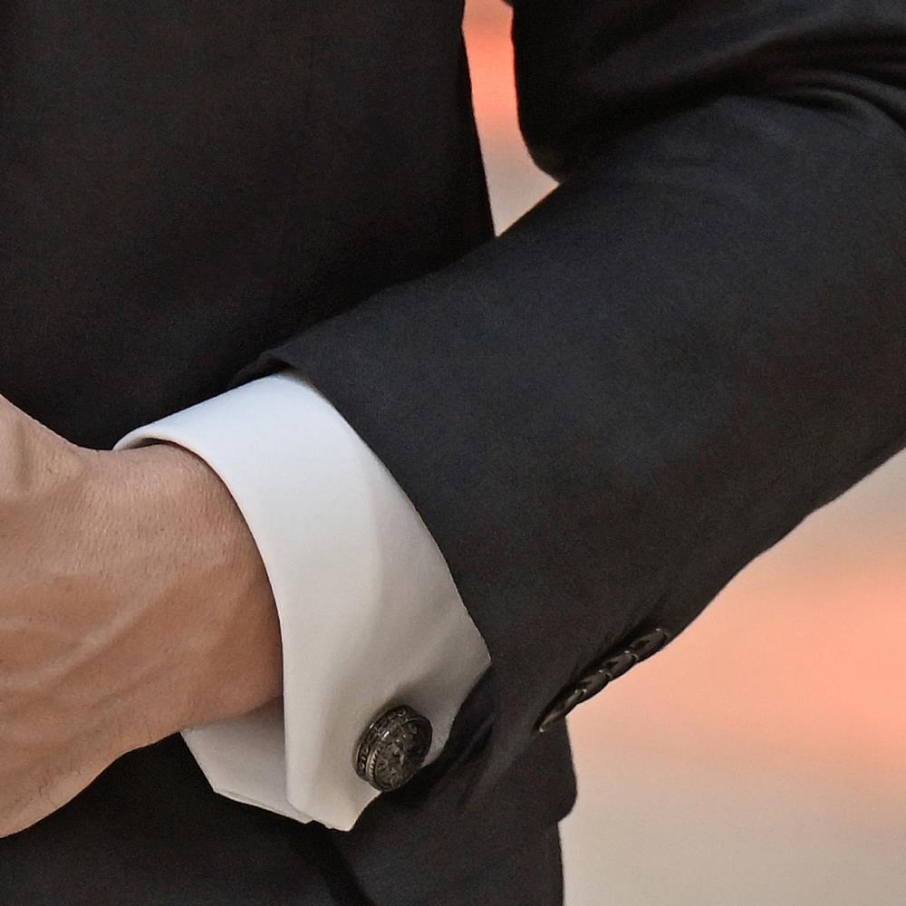 Manschettenknöpfe Troy Metal - 1