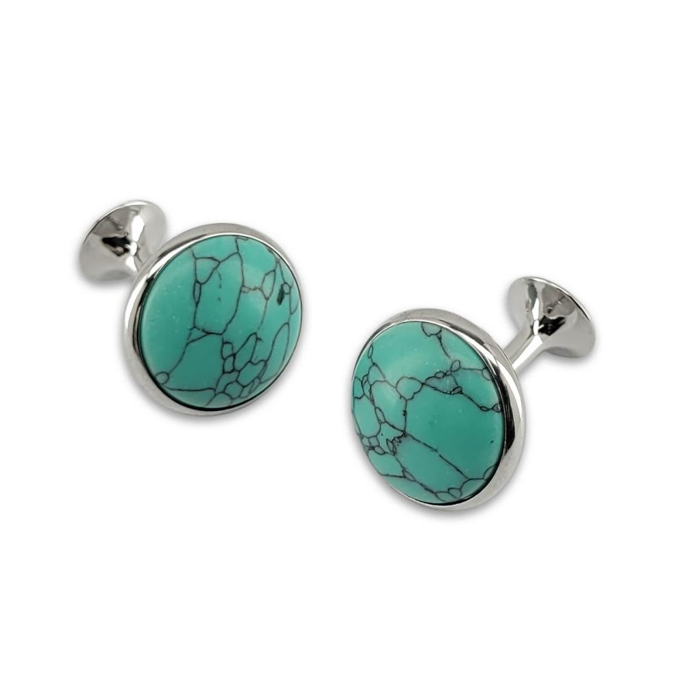 Manschettenknöpfe Western turquoise - 1