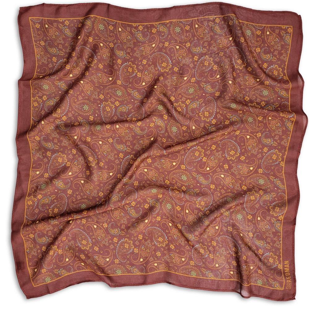 neckerchief Norvin bordeaux - 5