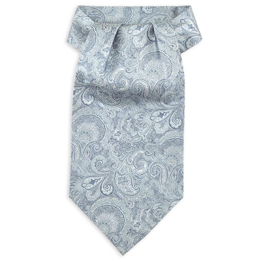 Schalkrawatte Eternal Paisley Light Blue - 1
