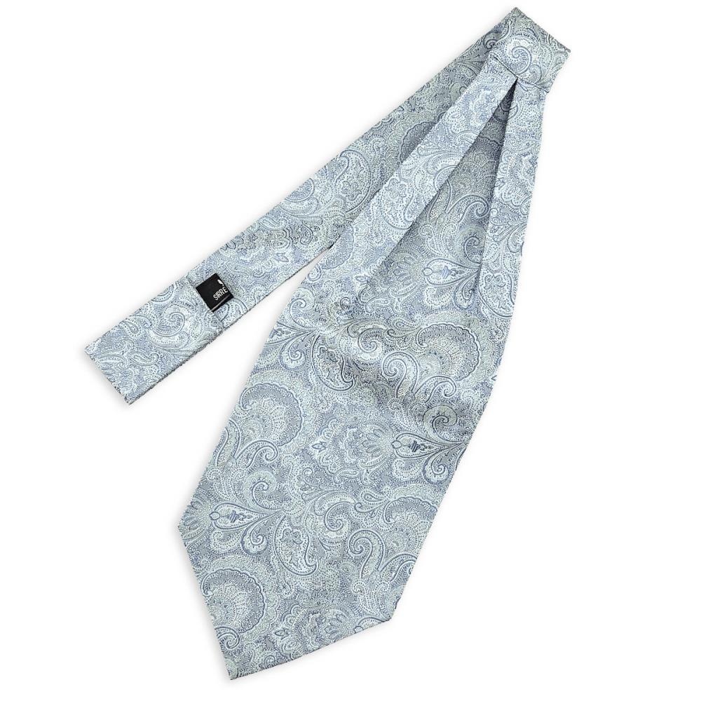 Schalkrawatte Eternal Paisley Light Blue - 2