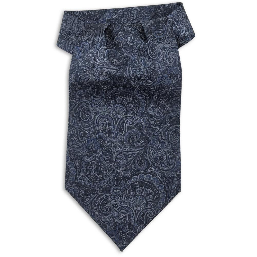 Schalkrawatte Eternal Paisley Navy - 1