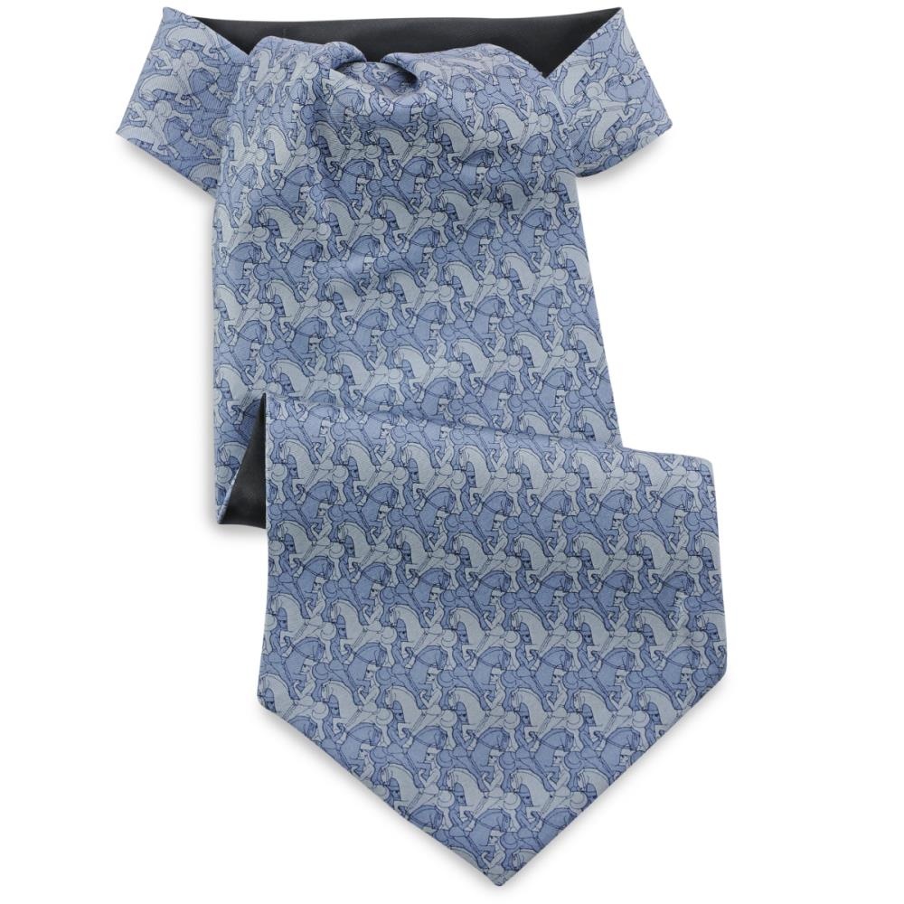 Schalkrawatte Horseman blue - 1
