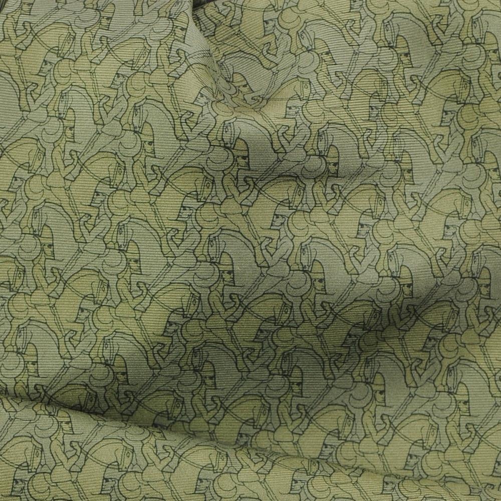 Schalkrawatte Horseman green - 3
