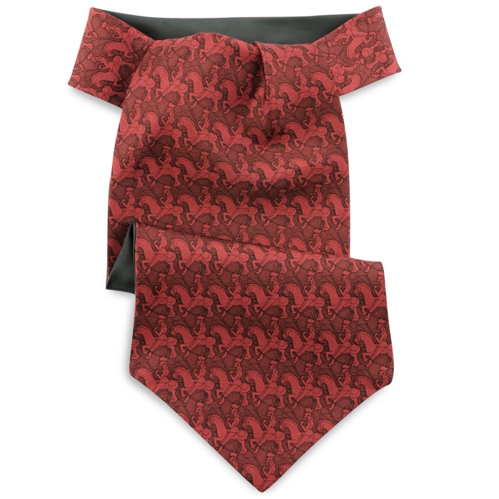 Schalkrawatte Horseman red - 1