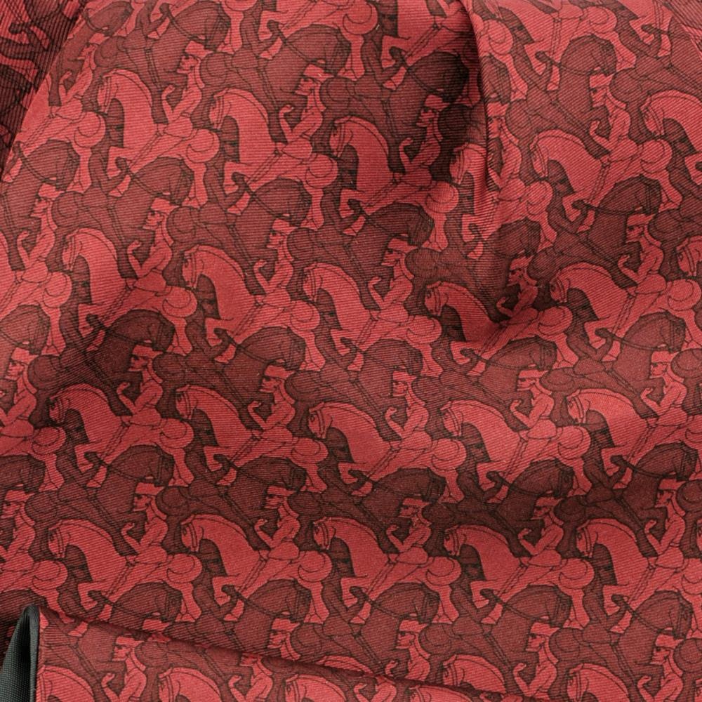 Schalkrawatte Horseman red - 3