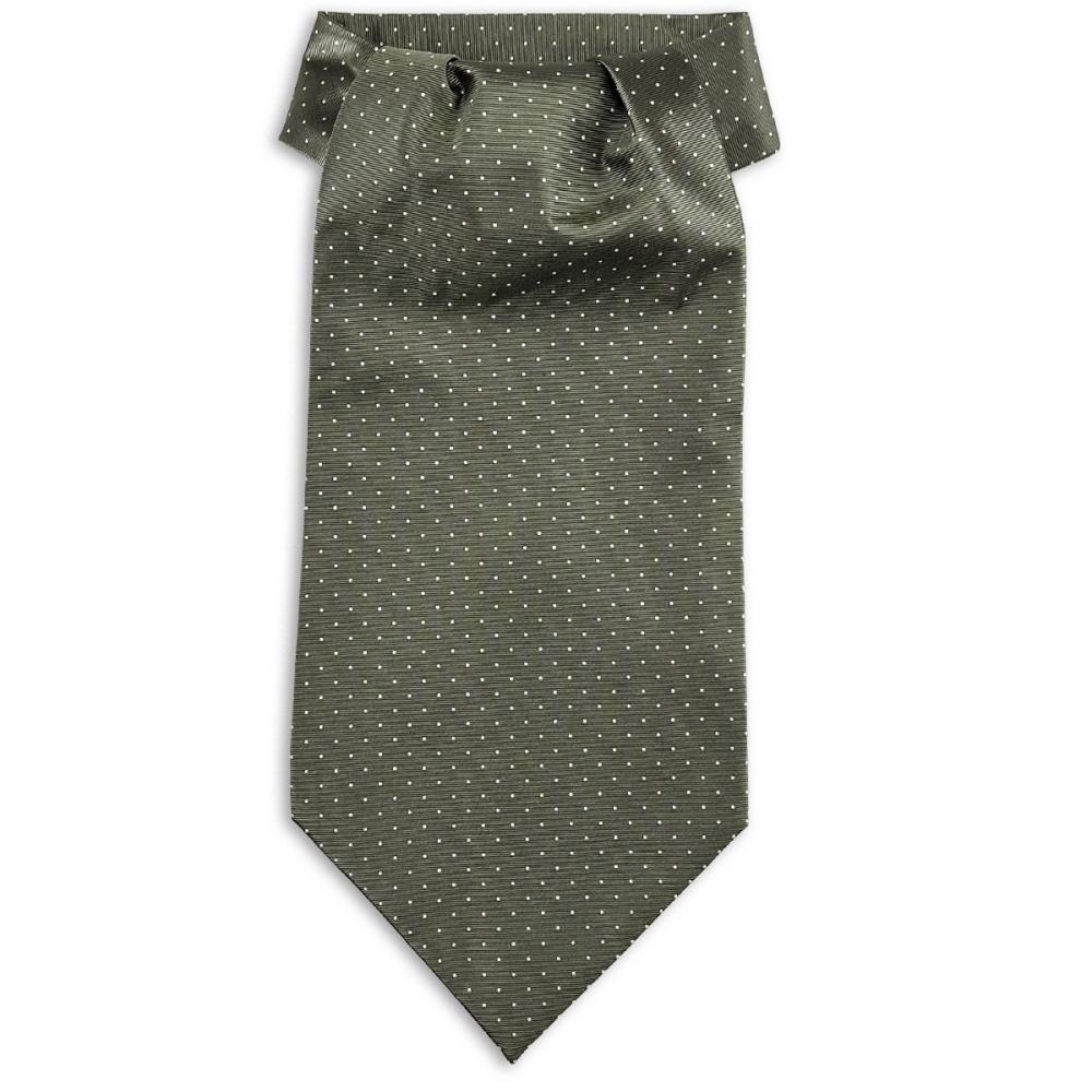 Schalkrawatte Mayfair Dots Green - 3