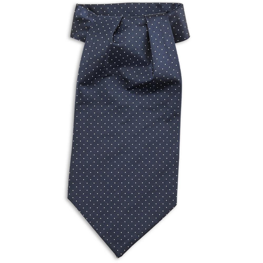 Schalkrawatte Mayfair Dots Navy - 1