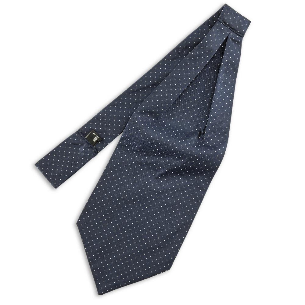 Schalkrawatte Mayfair Dots Navy - 2