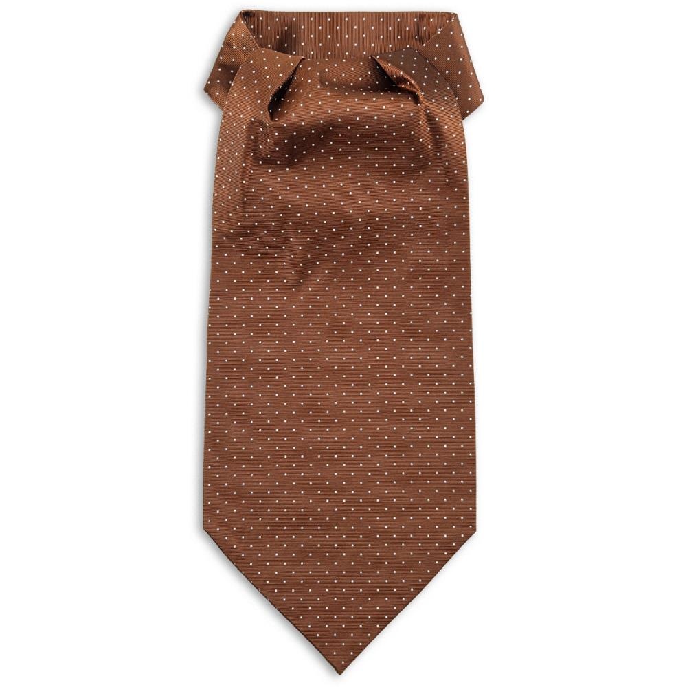 Schalkrawatte Mayfair Dots Rust - 1