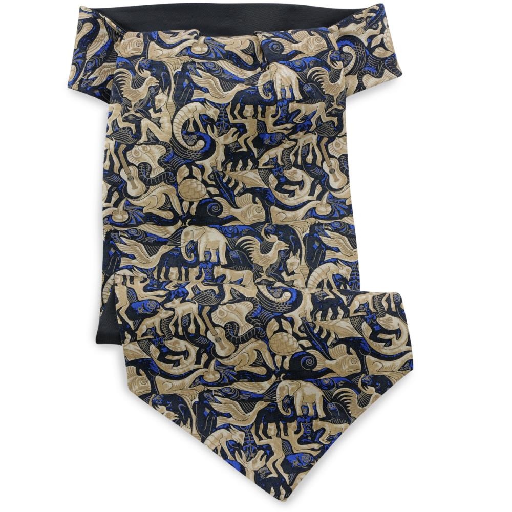 Schalkrawatte Mosaic beige - 1
