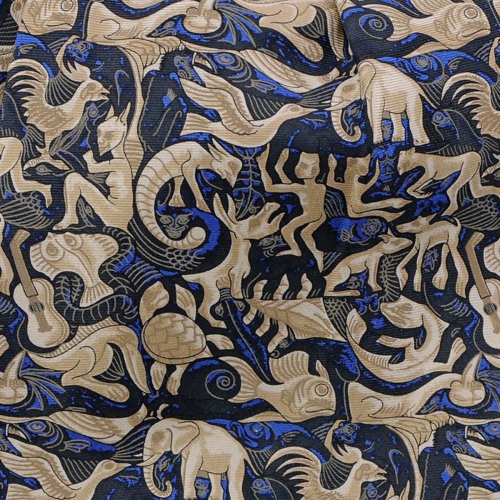 Schalkrawatte Mosaic beige - 3