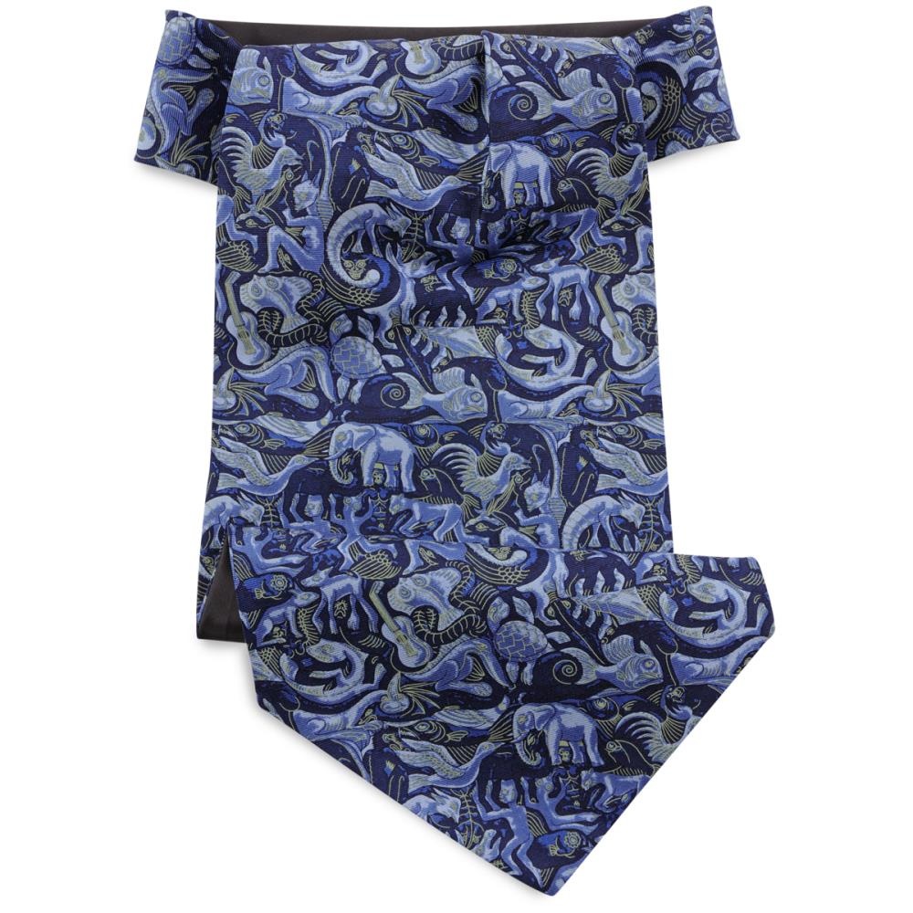 Schalkrawatte Mosaic blue - 1