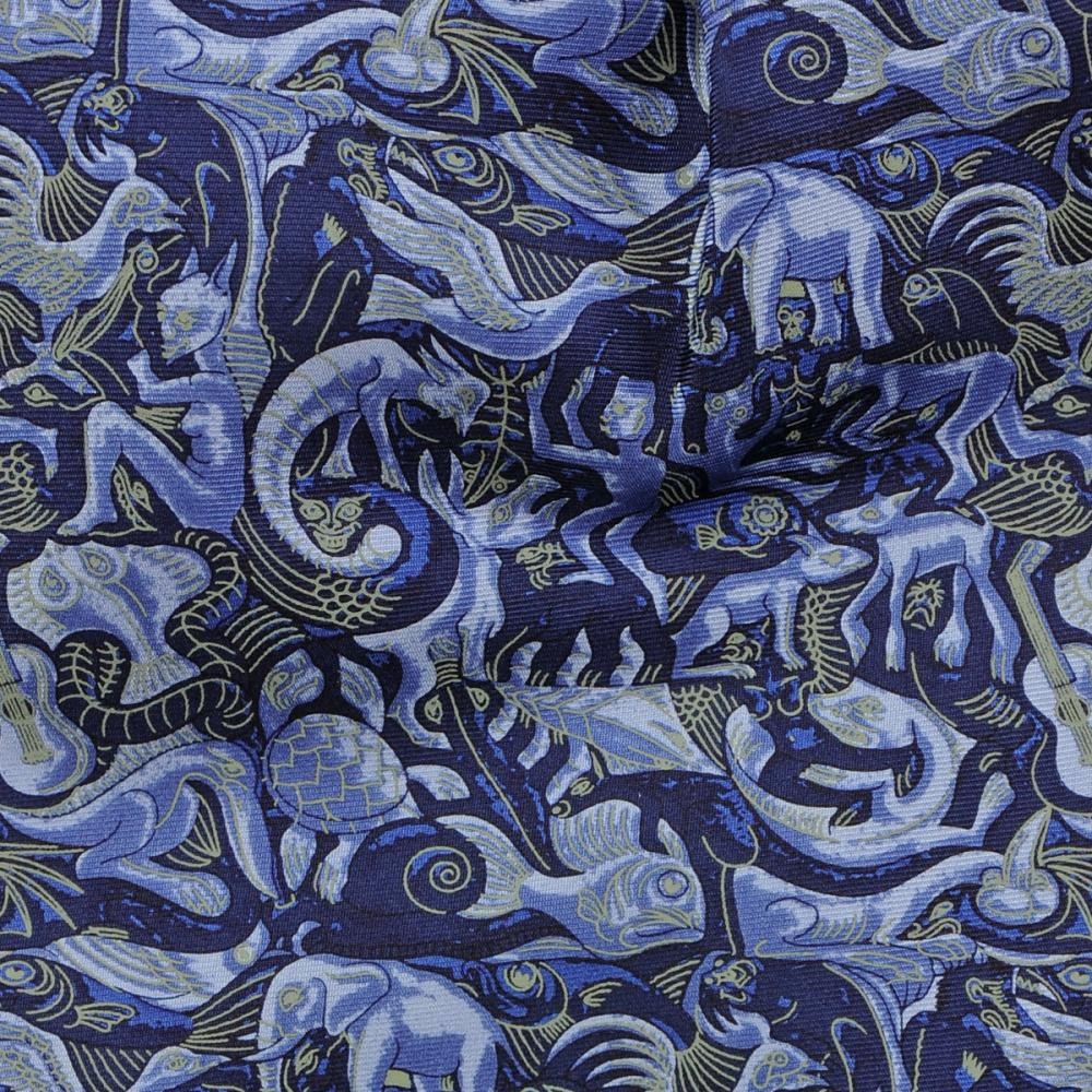 Schalkrawatte Mosaic blue - 3