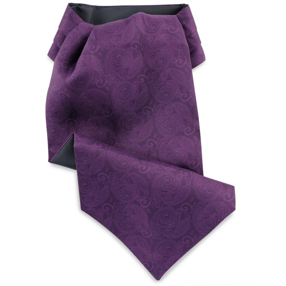Schalkrawatte Paisley Nuance violett - 2