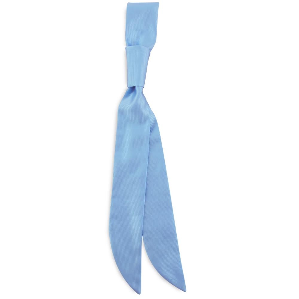 Servicekrawatte hellblau Repp - 1
