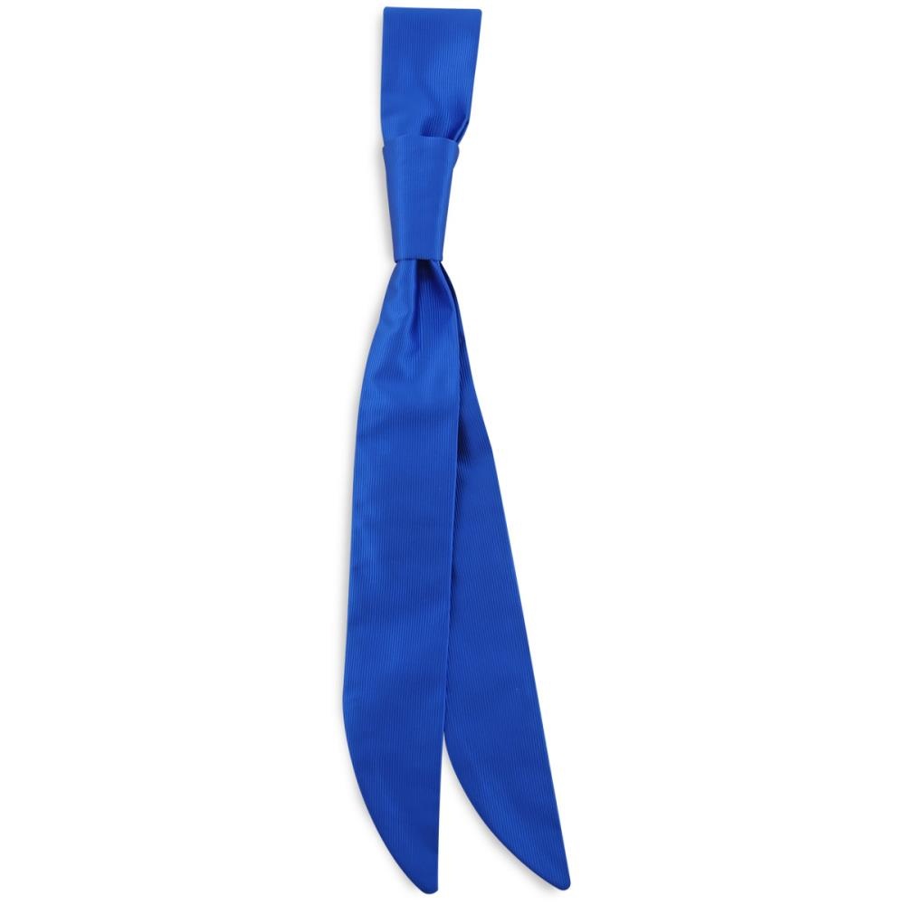 Servicekrawatte kobaltblau Repp - 1