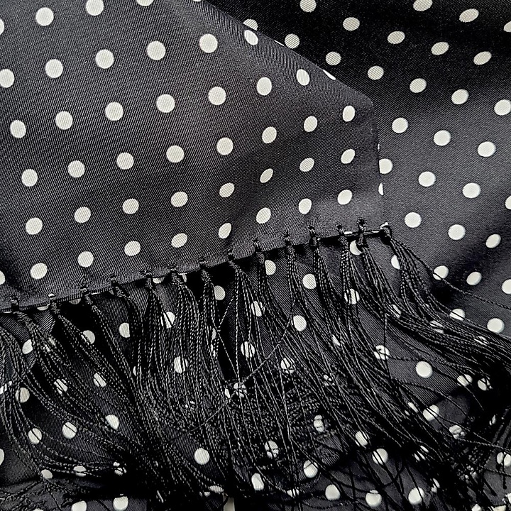 Smoking Schal polkadot