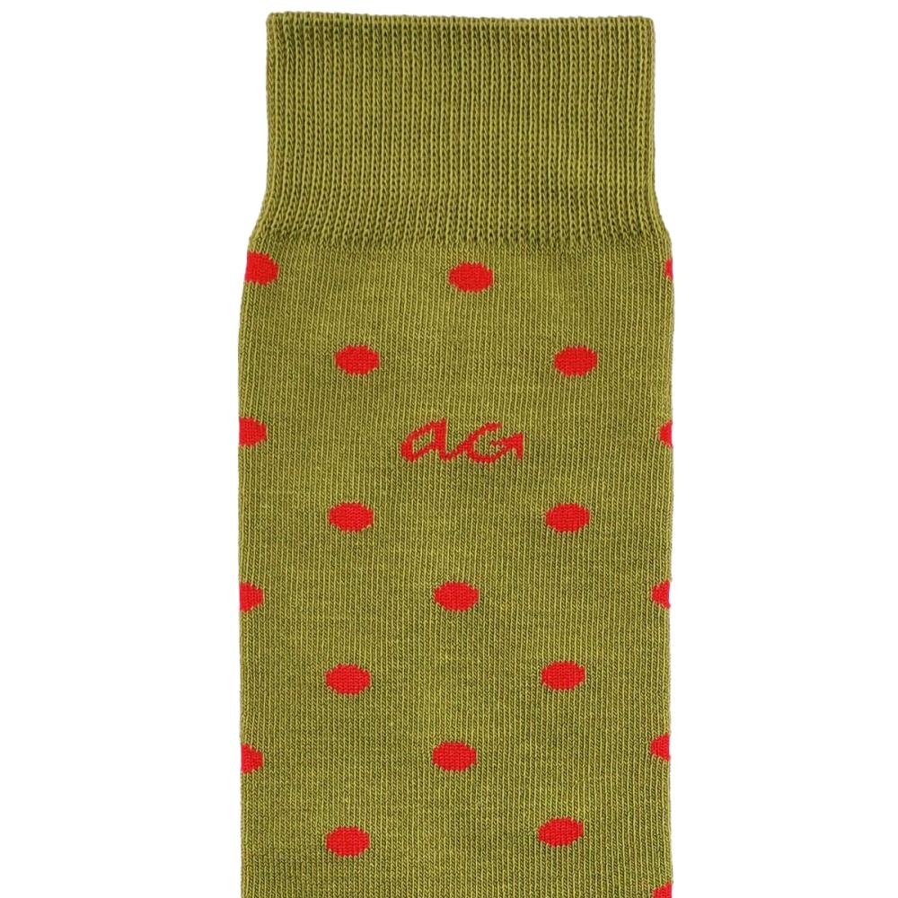 socks Classic Dots Khaki - 3