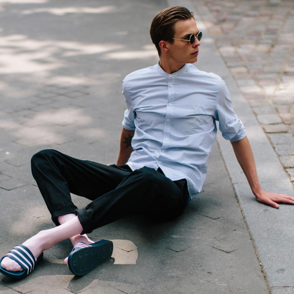 socks Pencil Classic Rosa - 2