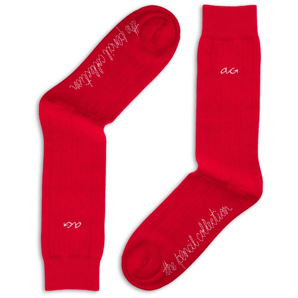 socks Pencil Classic rot - 1
