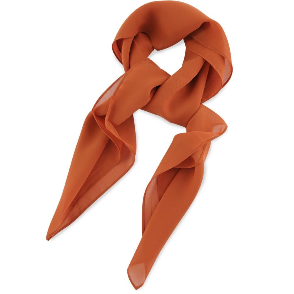 Tuch einfarbig kupfer quadratisch - 1