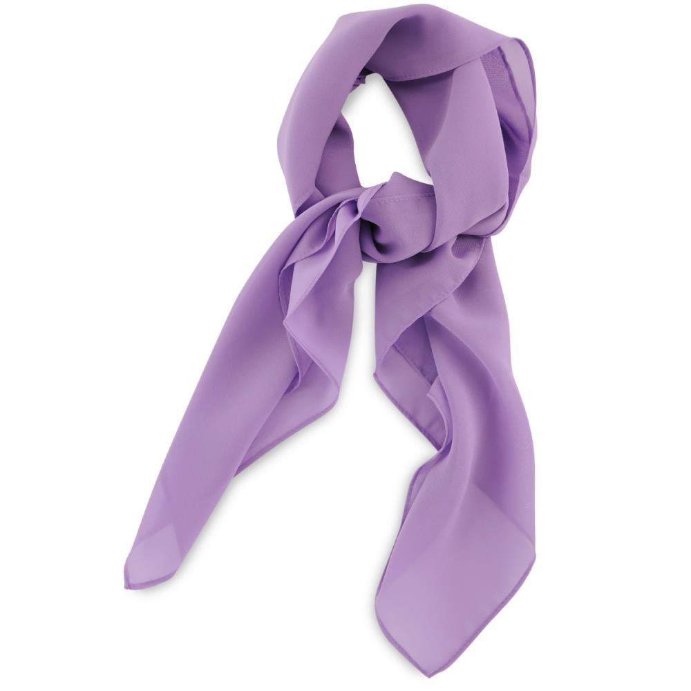 Tuch einfarbig lila quadratisch - 1