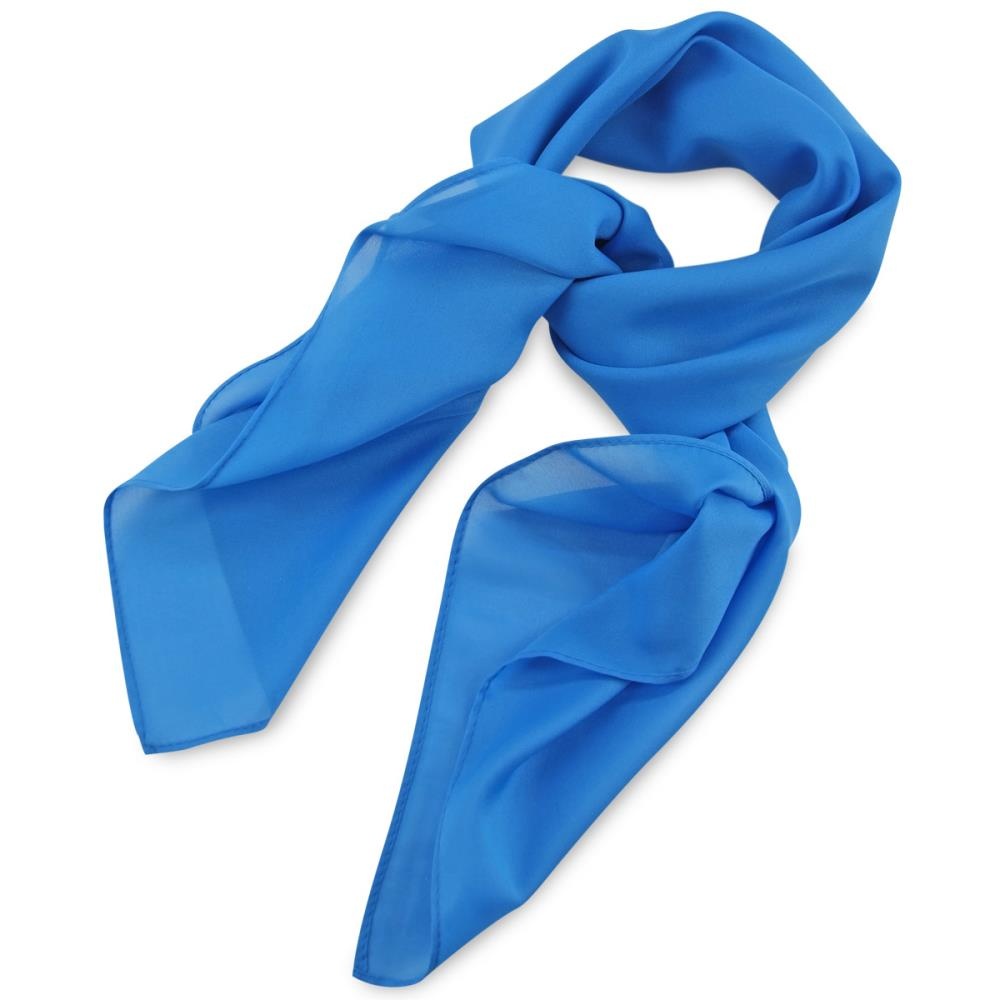 Tuch einfarbig Process Blau quadratisch - 1