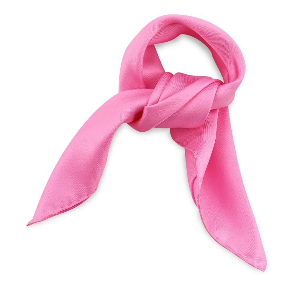 Tuch Seide Rosa quadratisch - 1