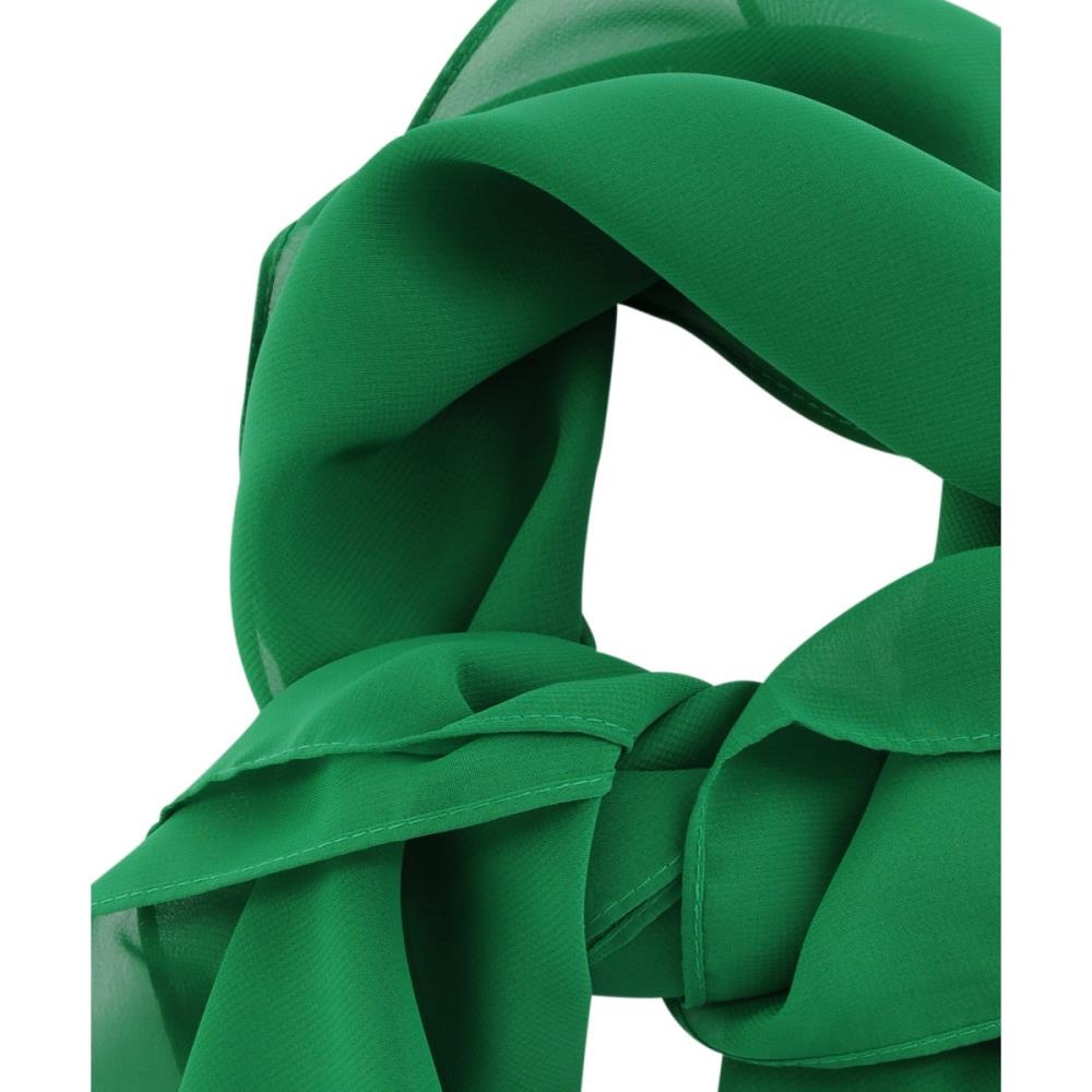 Tuch smaragdgrün quadratisch - 2