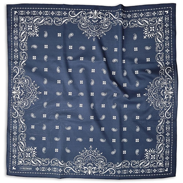 WORK bandana blau