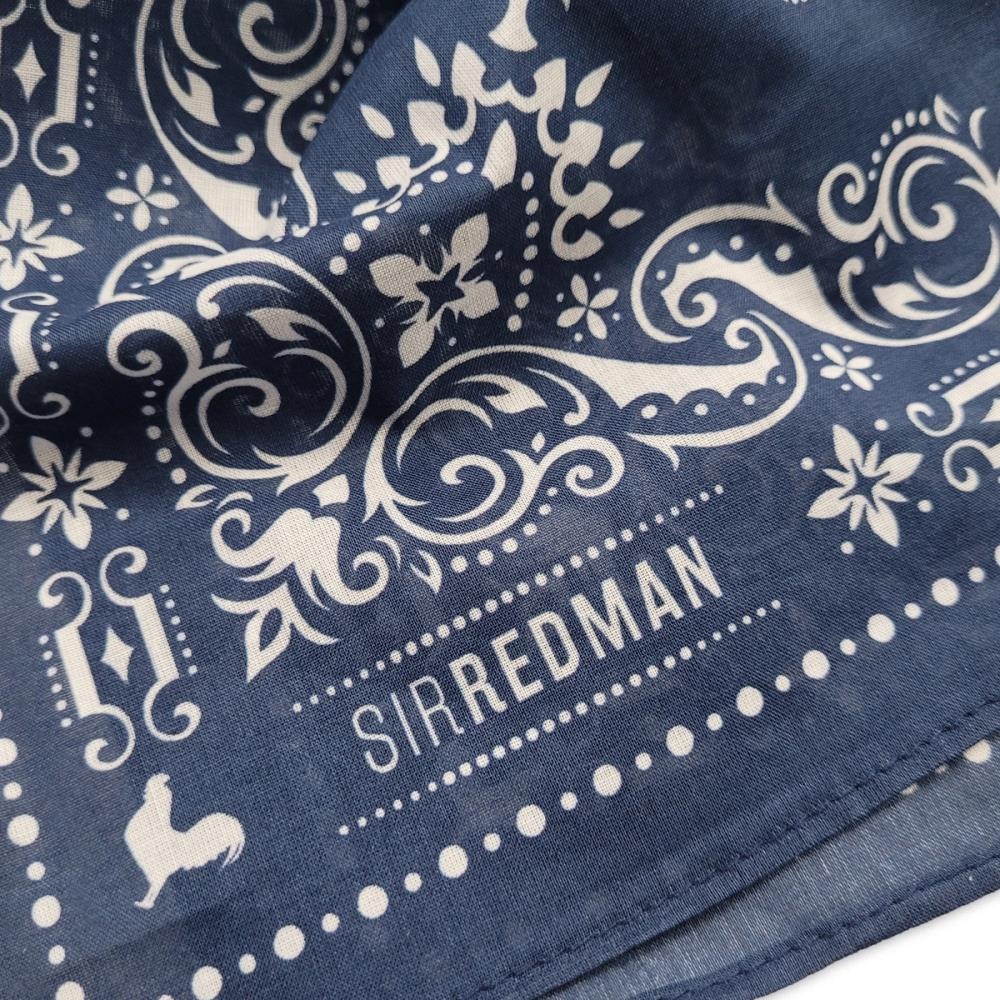 WORK bandana blau - 3