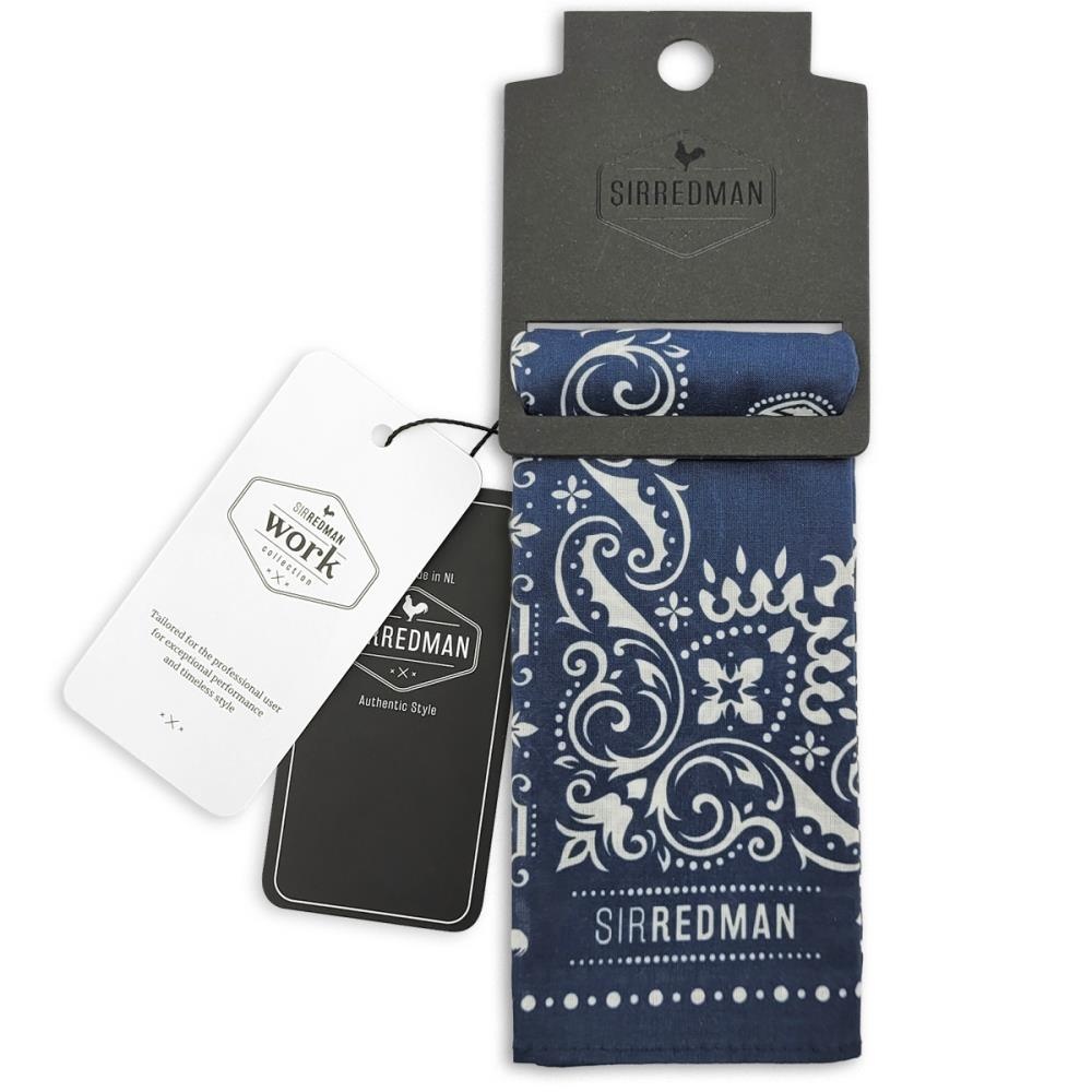 WORK bandana blau - 4