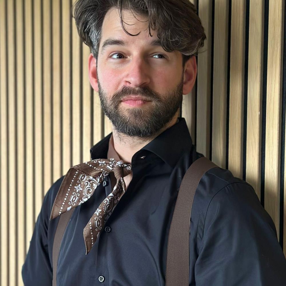 WORK bandana braun - 1