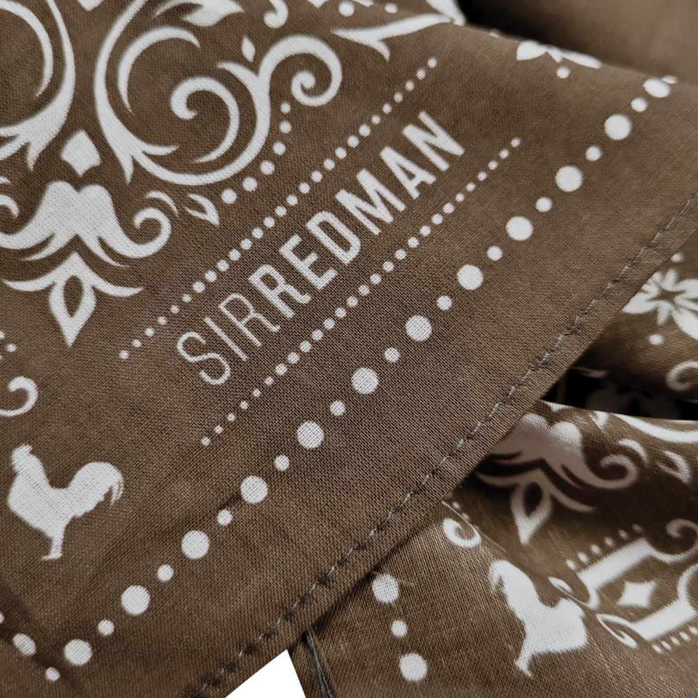 WORK bandana braun - 3