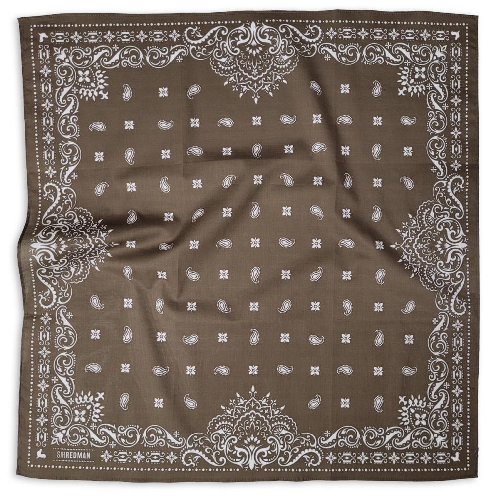 WORK bandana braun - 4