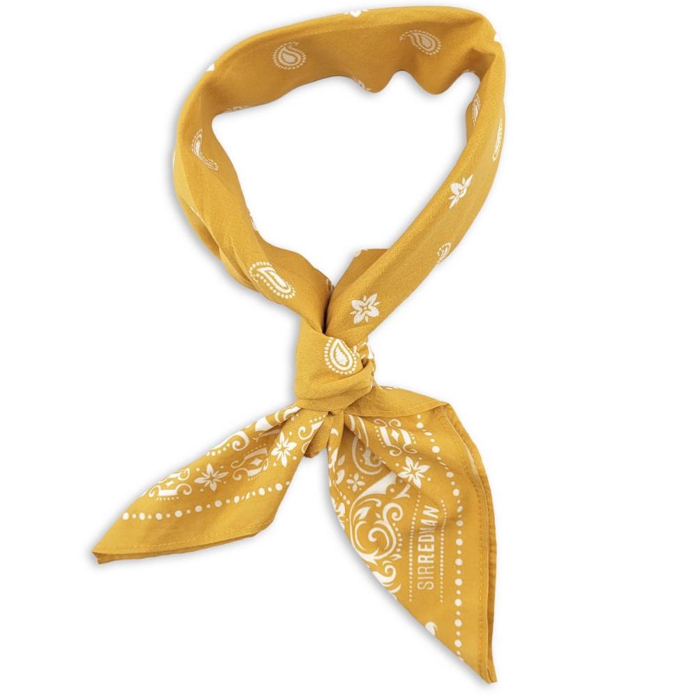 WORK bandana ocker - 2