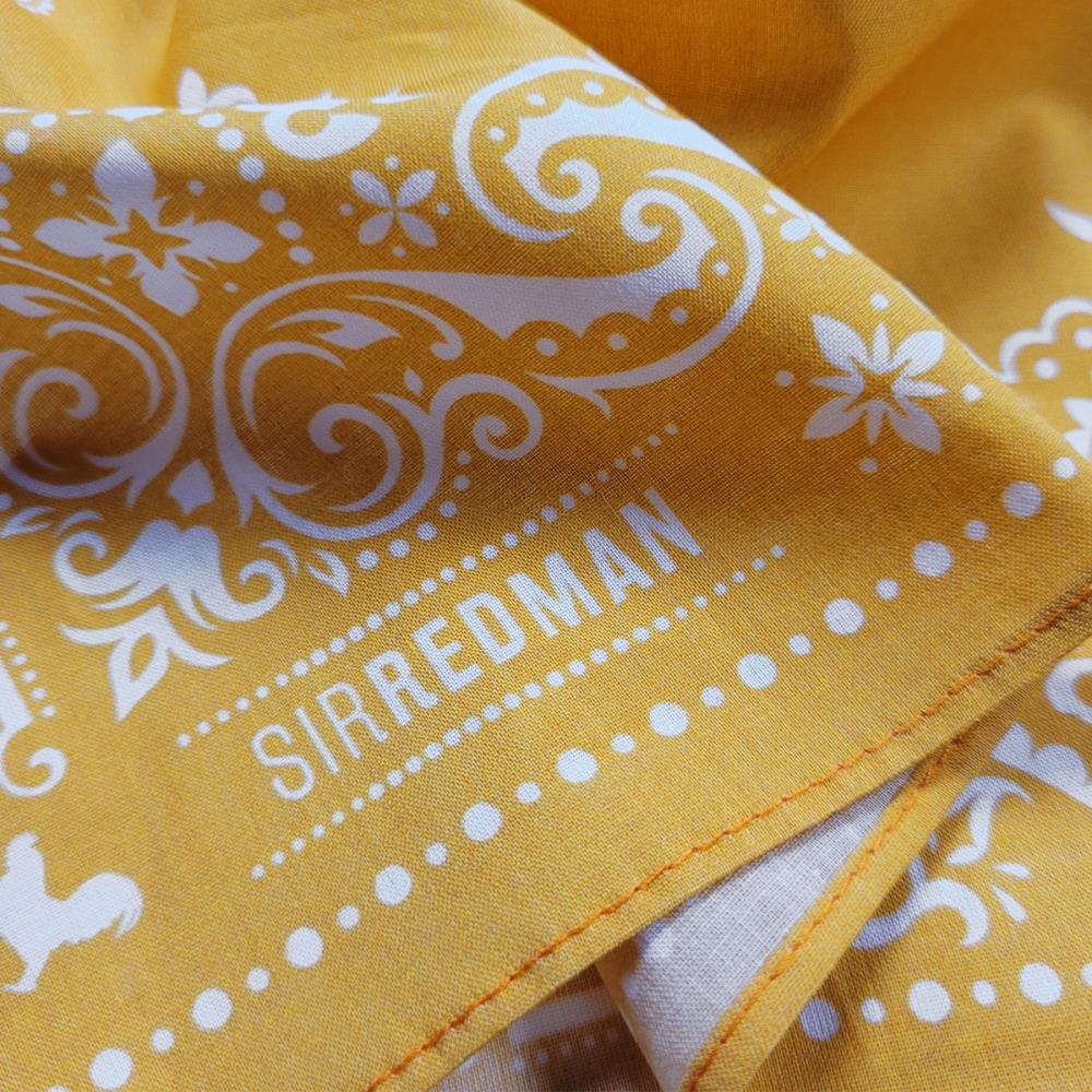 WORK bandana ocker - 3