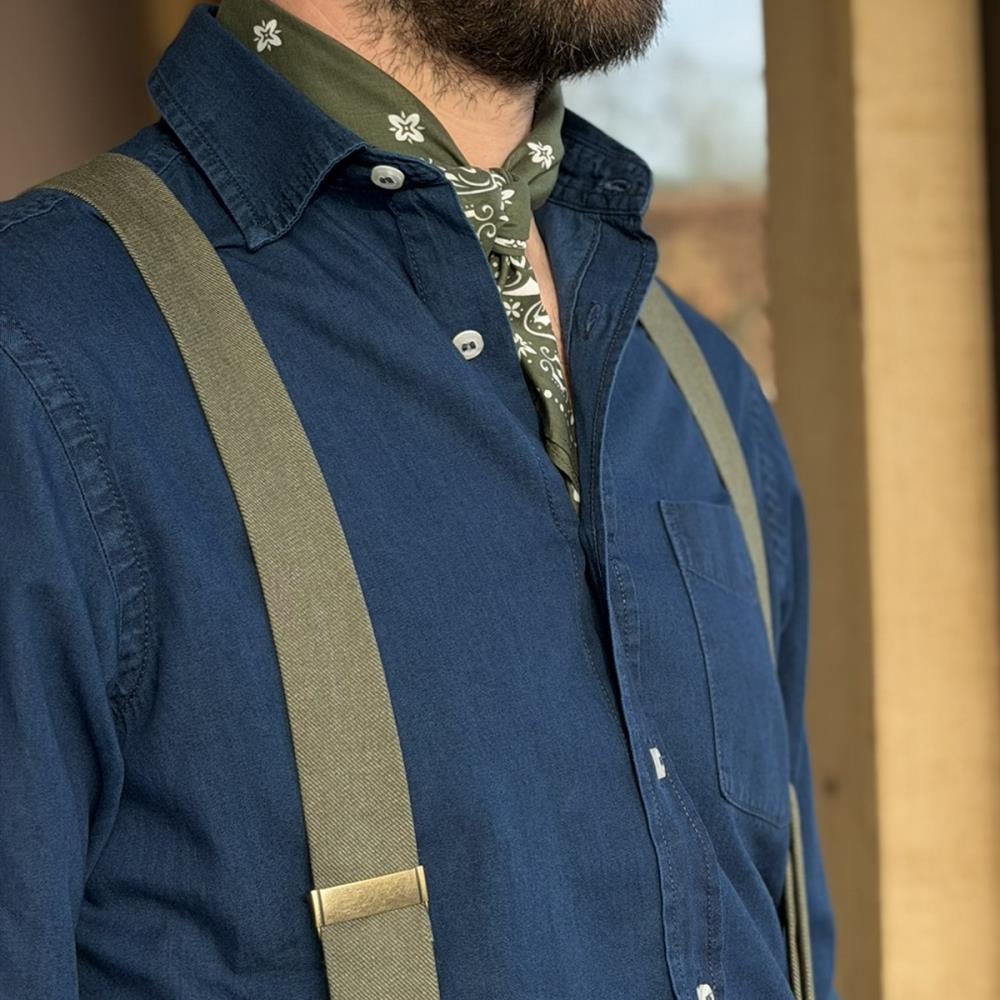 WORK bandana olivegrün - 1