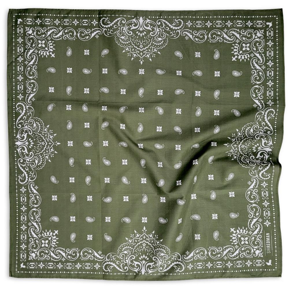 WORK bandana olivegrün - 4