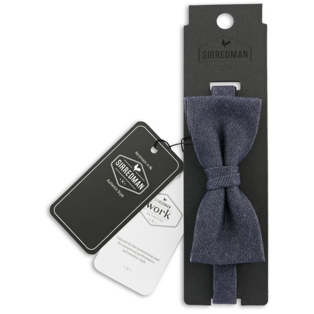 WORK Fliege Denim blau - 4