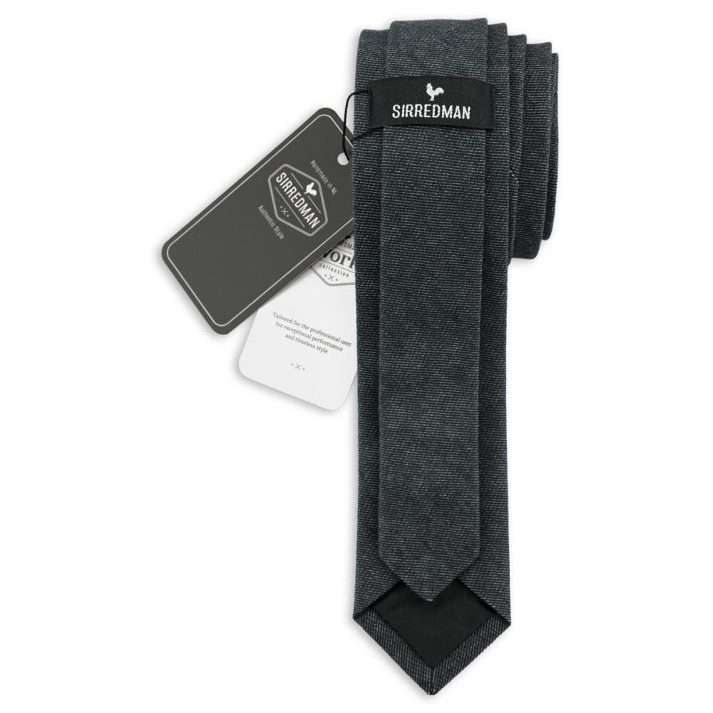 WORK Krawatte Denim schwarz - 4