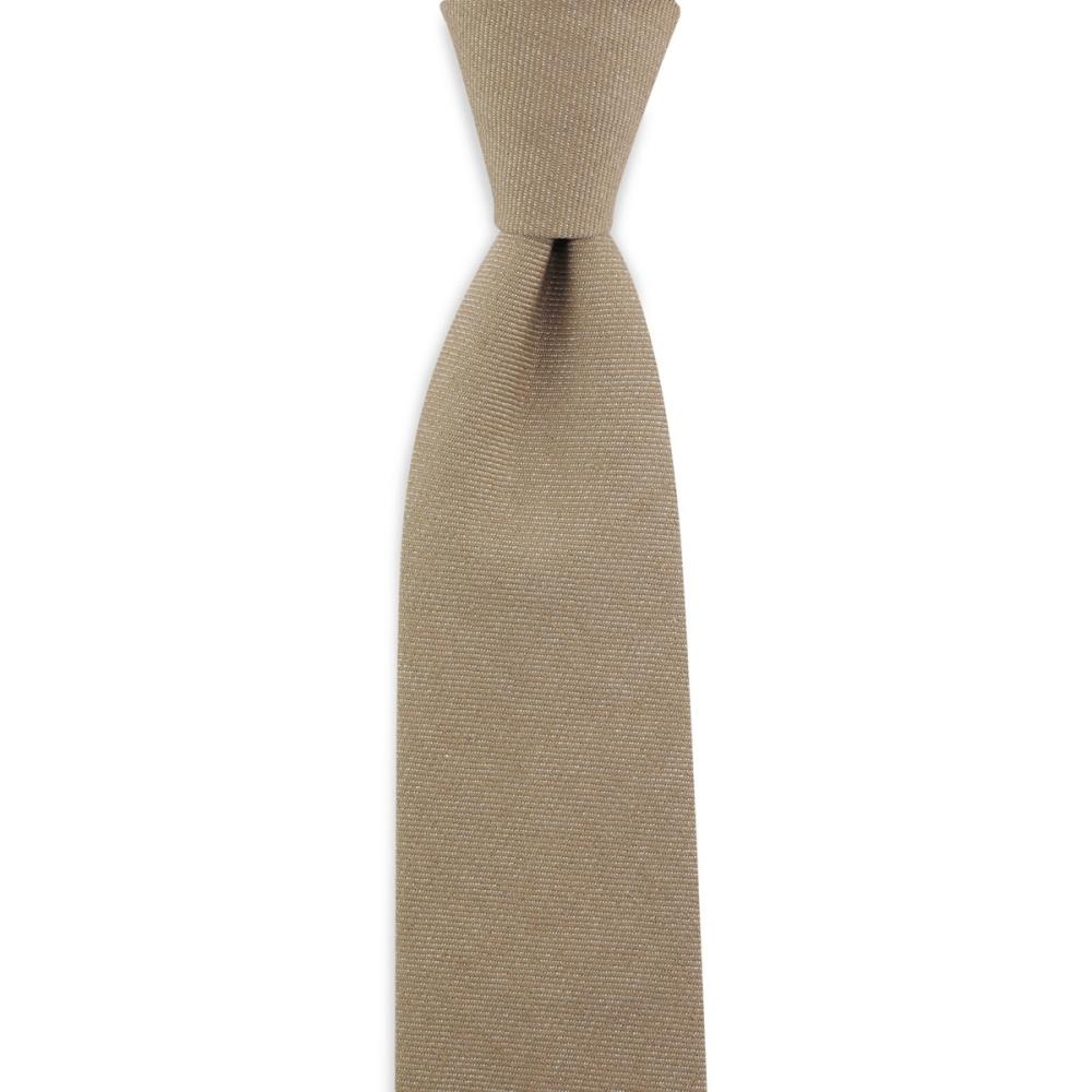 WORK Krawatte Denim taupe - 1