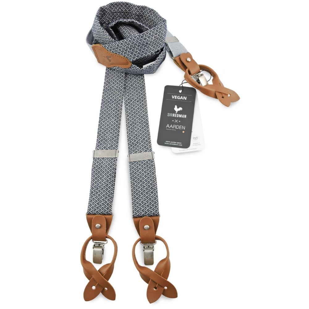 x Aarden Hosenträger Combi Pack Vince Vegan Blue - 2