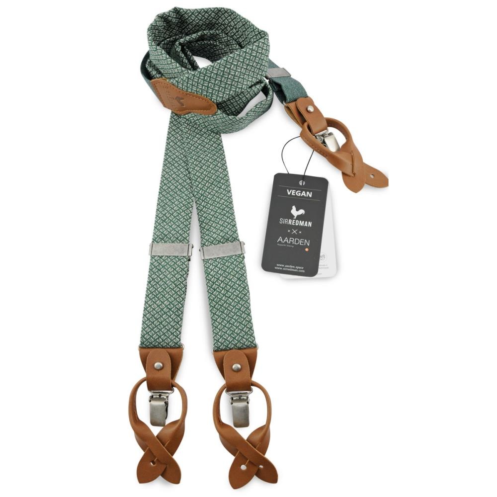 x Aarden Hosenträger Combi Pack Vince Vegan Green - 2