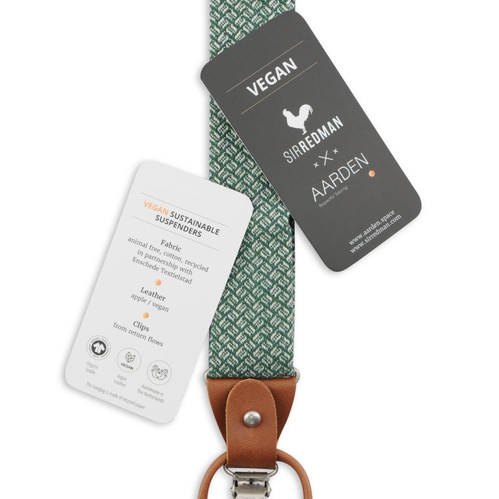 x Aarden Hosenträger Combi Pack Vince Vegan Green - 3