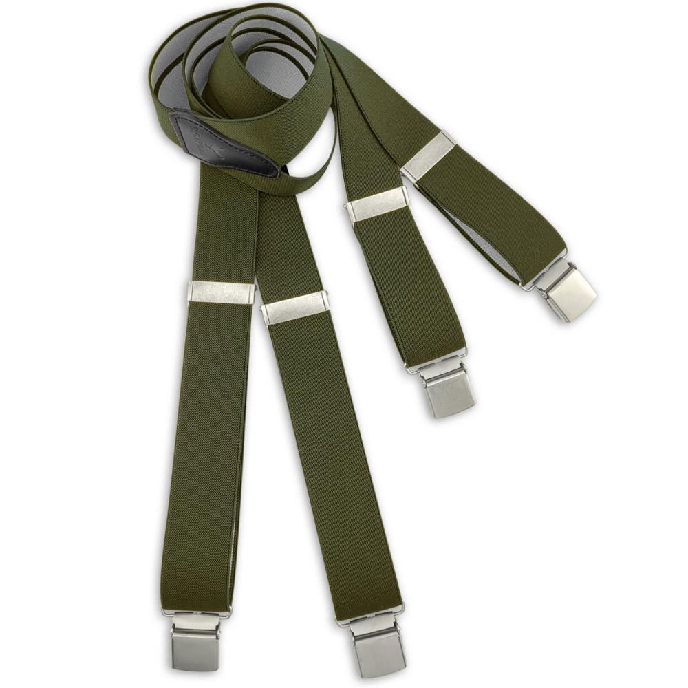 XL Hosenträger armeegrün - 4