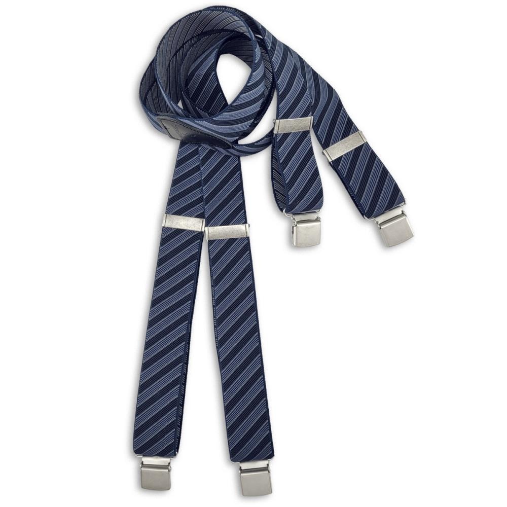XL Hosenträger Oblique blau - 2