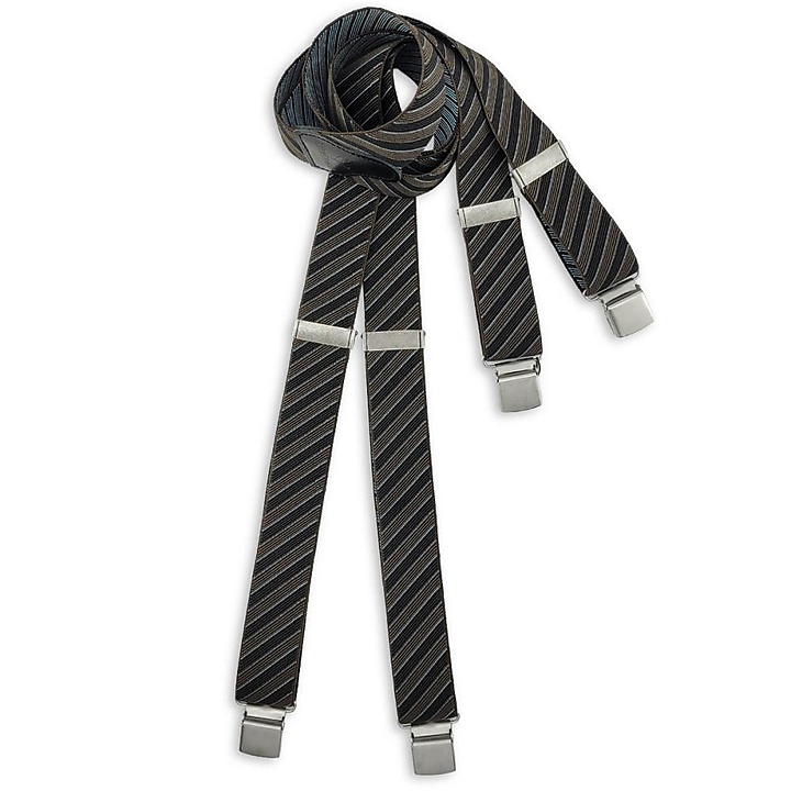 XL Hosenträger Oblique braun